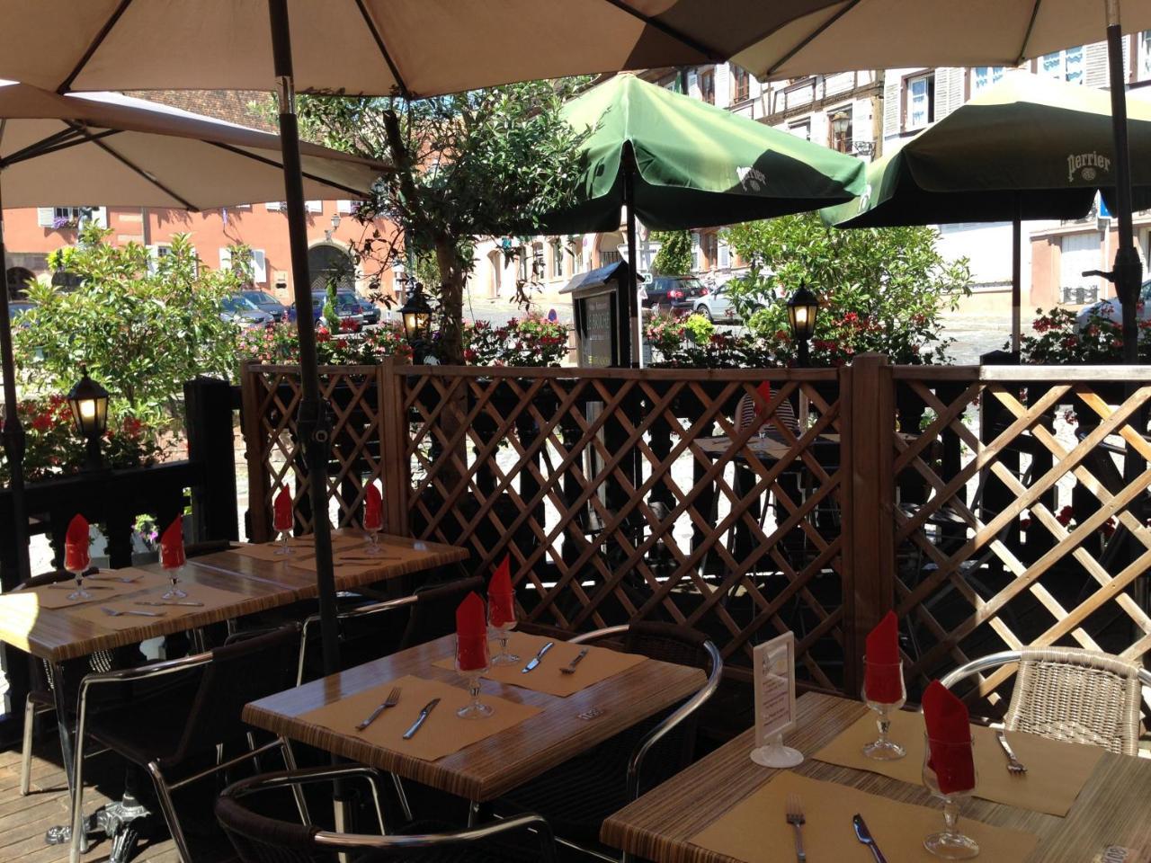 Hotel Restaurant Le Brochet Barr Exterior foto